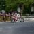 Мотоцикл в прыжке через Ballaugh Bridge на Isle of Man TT
