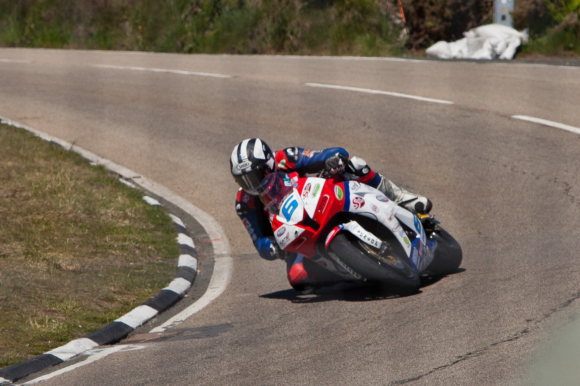 Майкл Данлоп на гонке Supersport Isle of Man TT